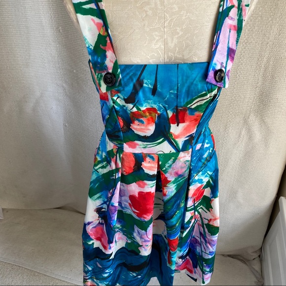 ASOS M Closet London Bold Color Artist Print Dress - Picture 2 of 8